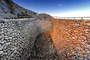 Snow well in En Galileu--recently restored by the Majorca Council. Photo: Gabriel Lacomba