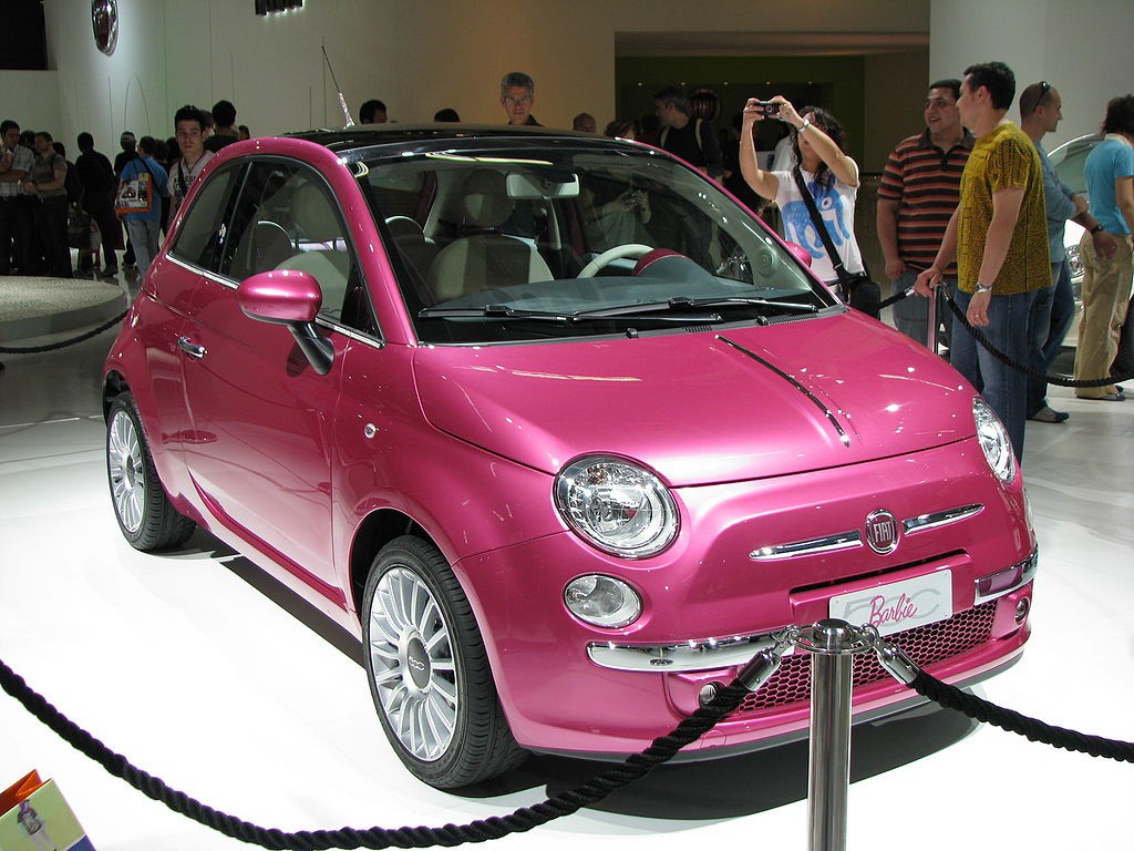 FIAT 500 Barbie edition, This FIAT 500 is one of a limited …