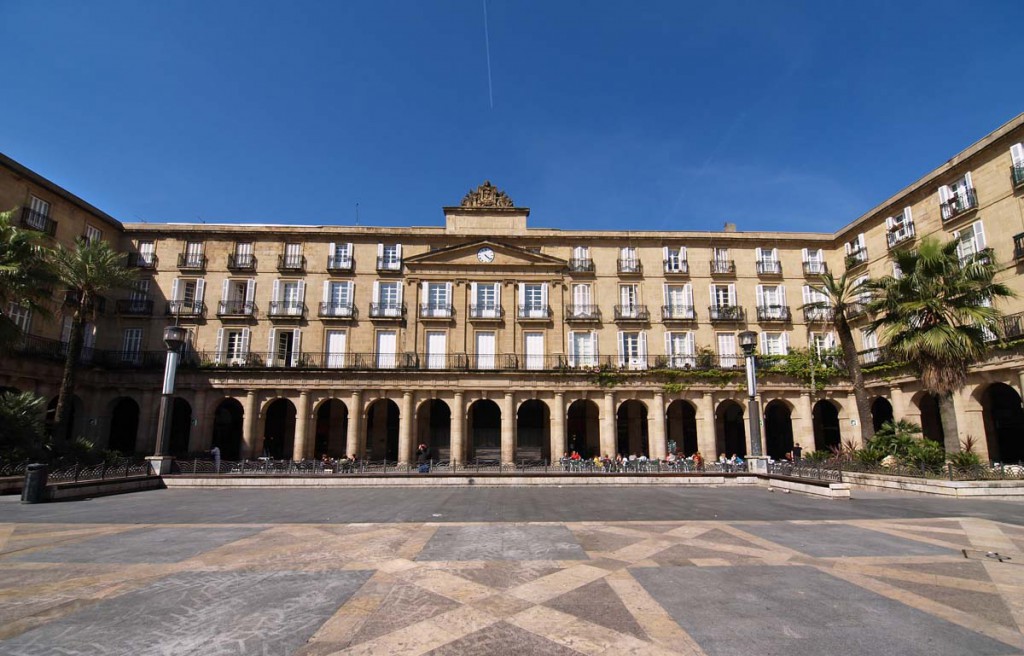 Plaza Nueva en Bilbao