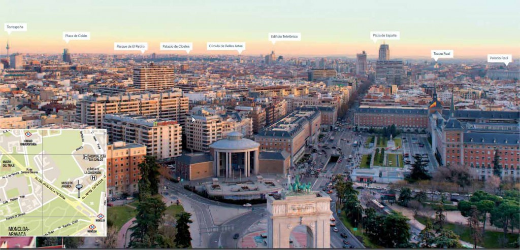 Mirador Faro de Moncloa en Madrid