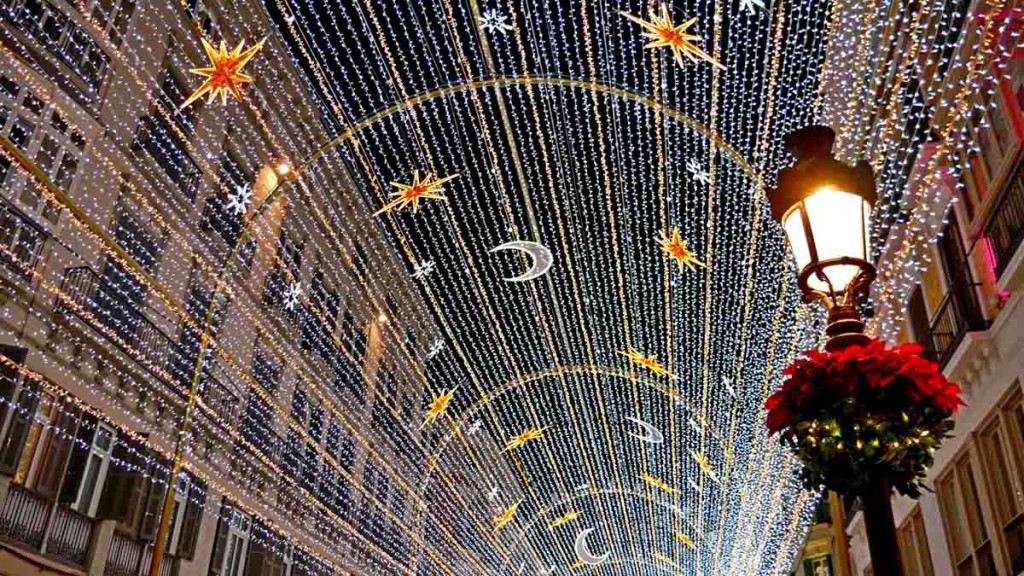 Luces de Navidad 2016 en Malaga
