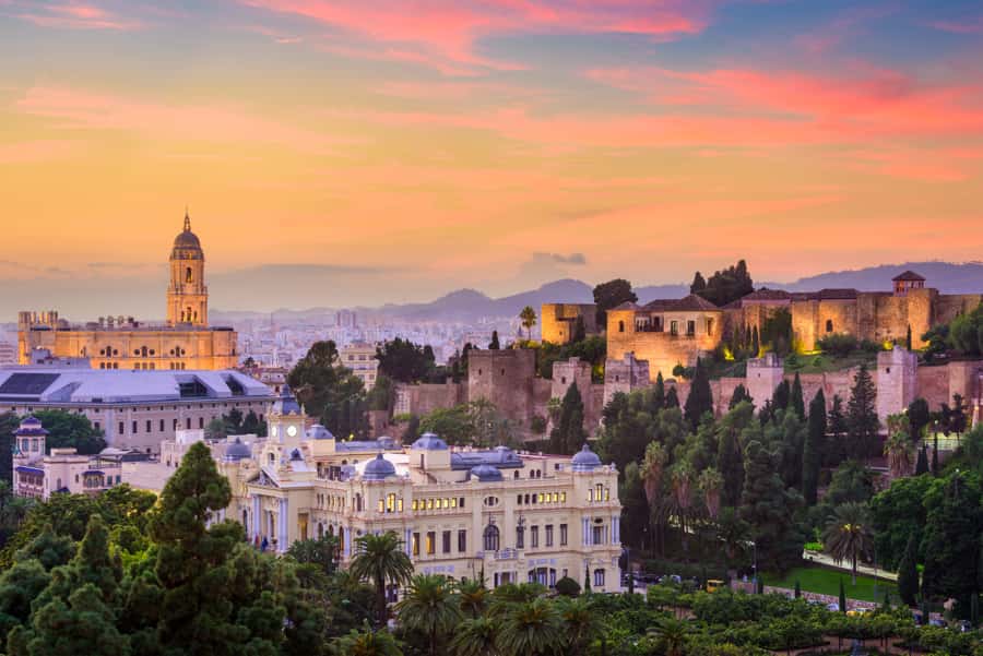 Lugares con mucha Historia: La Alcazaba y el Gibralfaro, en Málaga