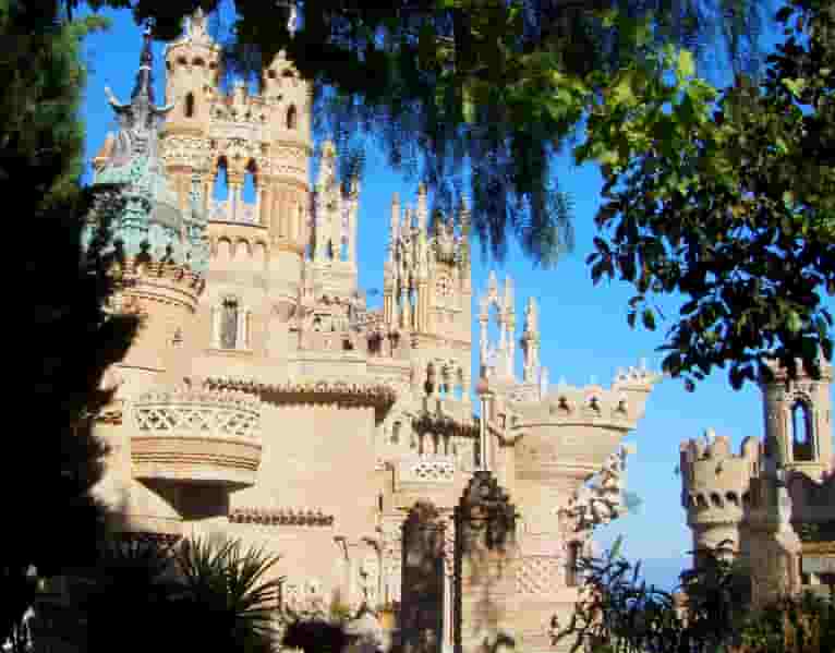 Castillo de Colomares en Benalmádena