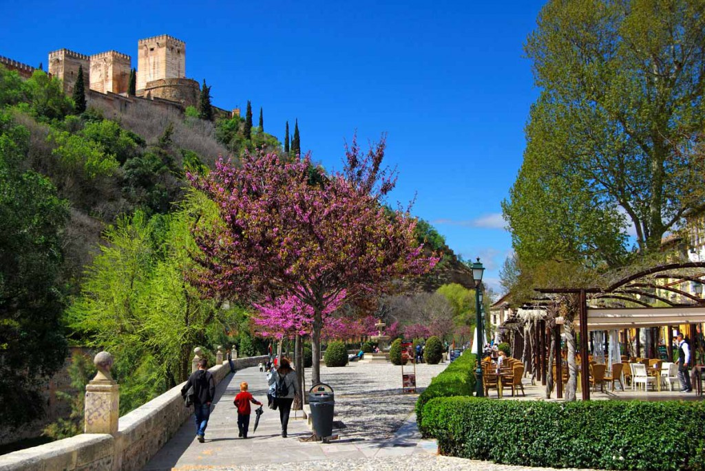 Que ver en Granada - Paseo de los Tristes