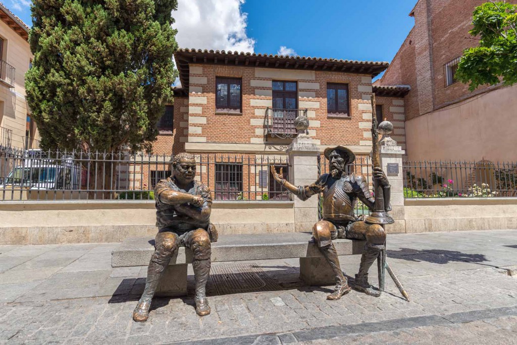 Quijote y Sancho Alcala de Henares