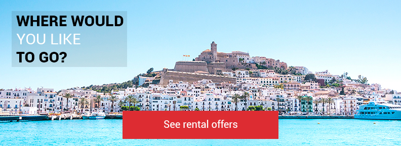 Car rental Ibiza airport to discover