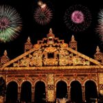 Portada del recinto de Feria en Sevilla