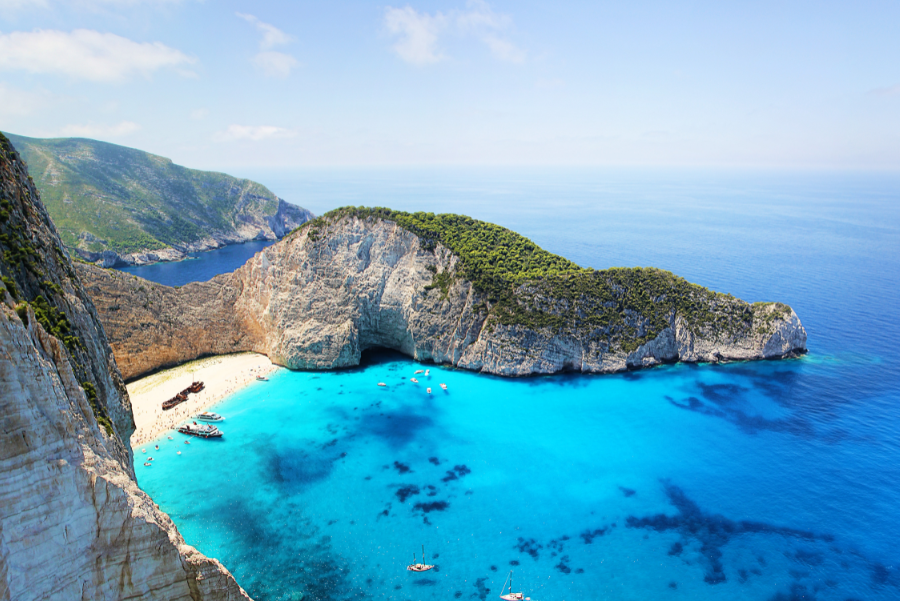 3 days tour with a car rental in Zakynthos