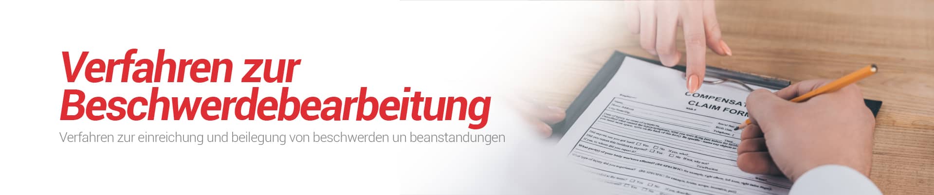 Beschwerden und Beanstandungen Record go