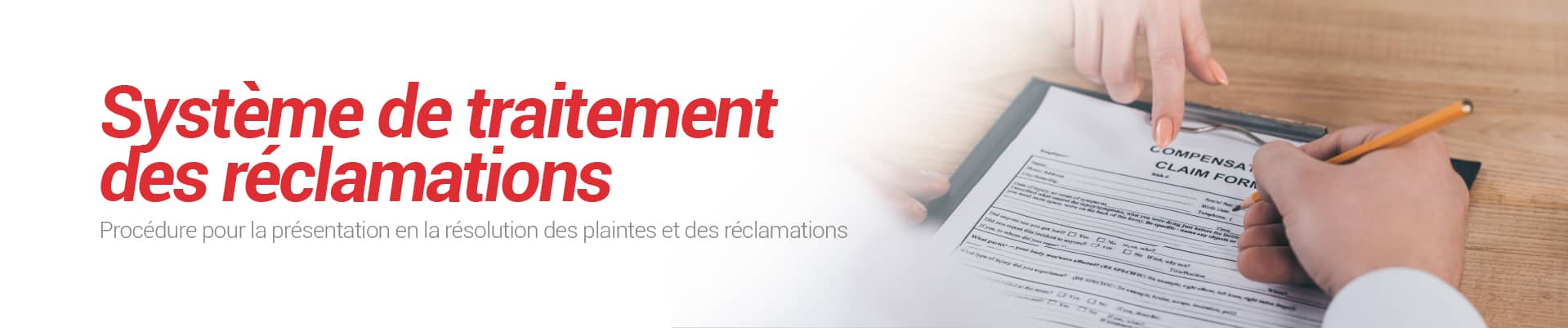 Plaintes et des réclamations Record go