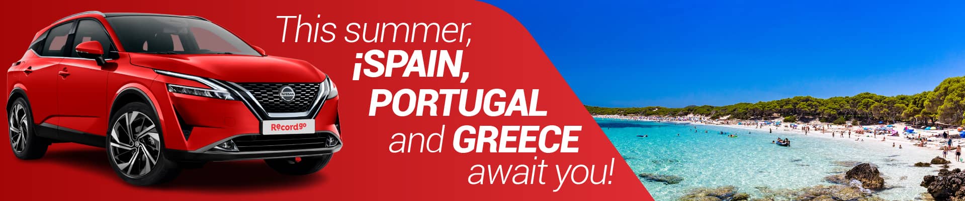 Car hire in summer