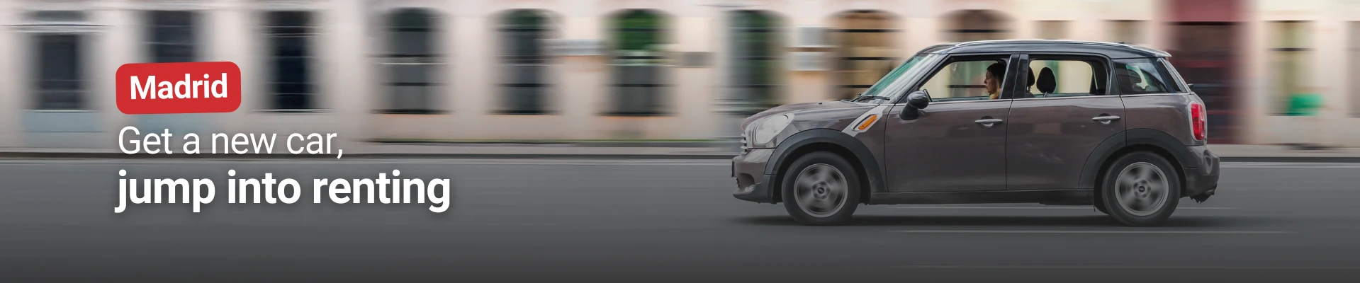 All-inclusive renting vehicle