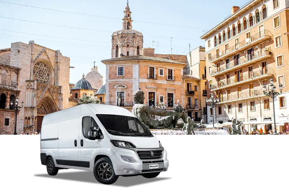 Van hire at the Valencia airport