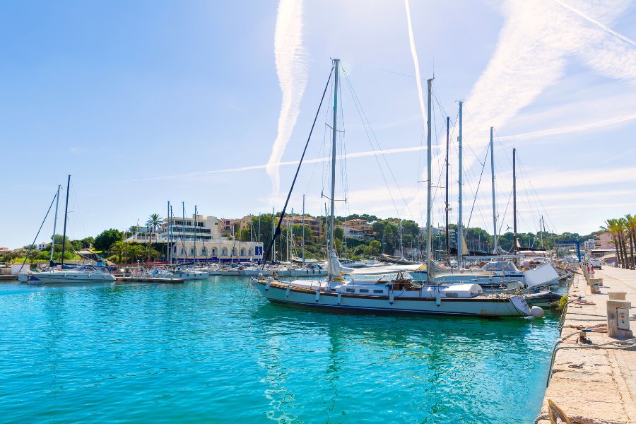 Puerto de Manacor, en Mallorca