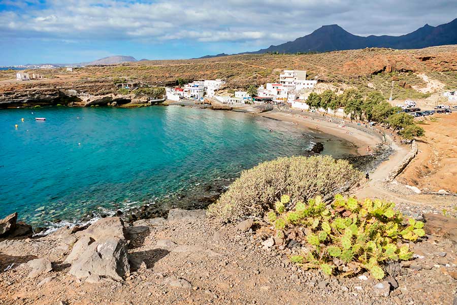 Vista del 'El Puertito' en Tenerife