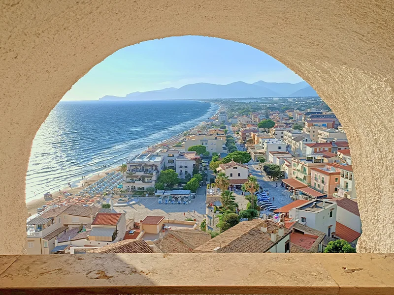 Vue de Sperlonga