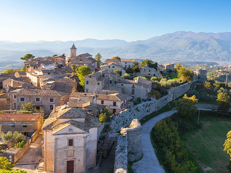 Vista aérea de Arpino