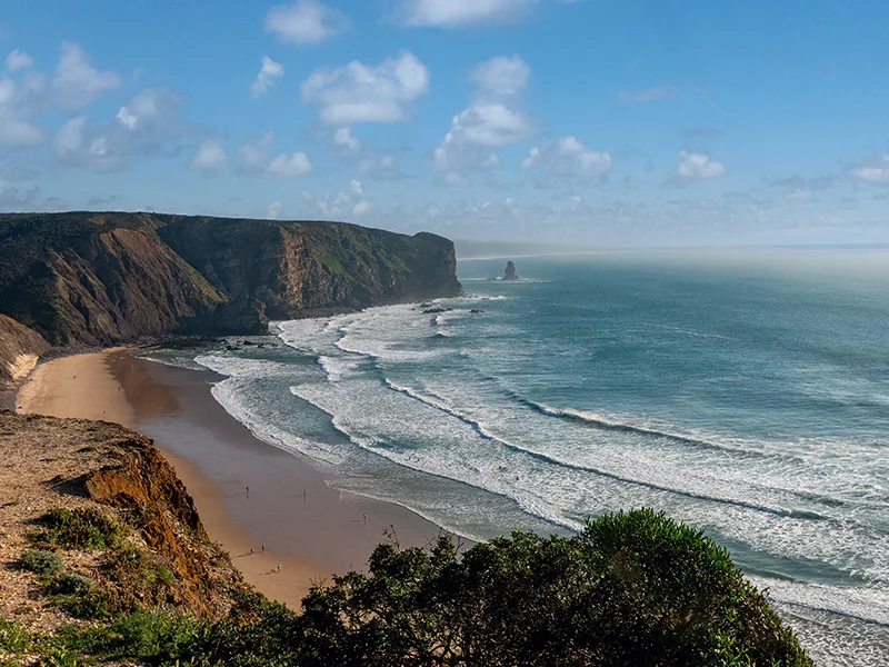 Den Strand von Aljezur